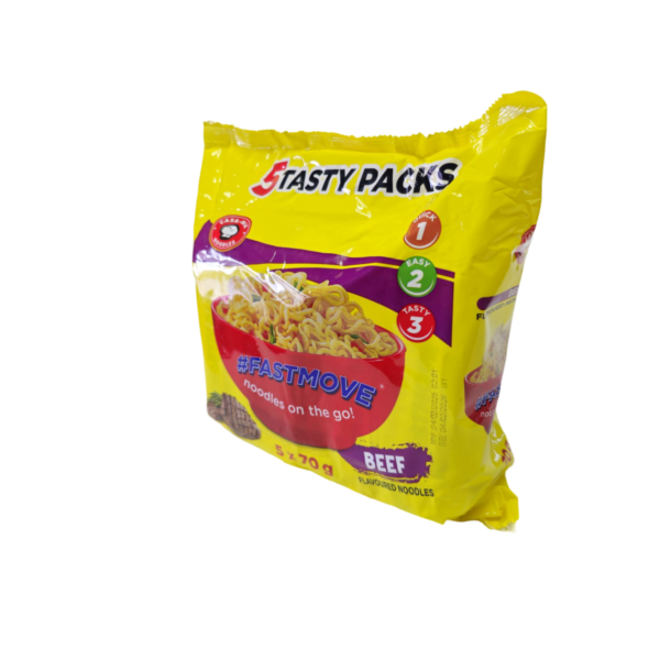 Casa Mia Noodle 5 pack 5x70g Beef
