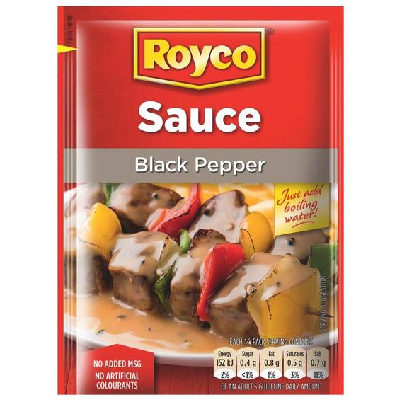 Royoco Rice Sauce Royco Sauce Black Pepper 38g – Buy Rite at Your Door